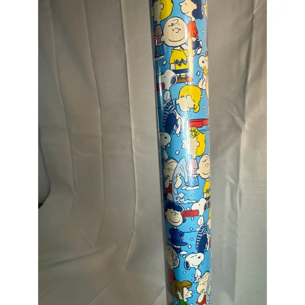 Peanuts Gang Birthday Party Wrapping paper 50 sqft 41